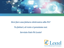 Devi fare una fattura elettronica alla PA? Tu fatturi, al resto
