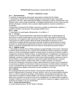 download statuto completo