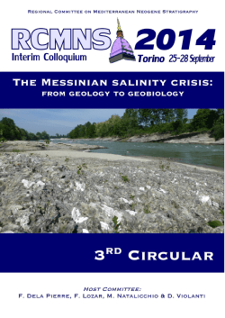 RCMNS Interim Colloquium &ndash; Torino 2014