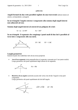 APPUNTI_quaderno geometria_2014