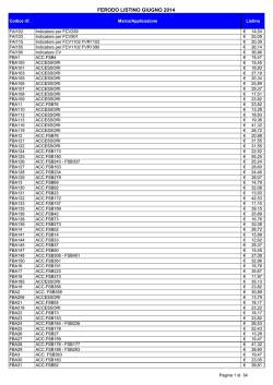 Listino Pdf