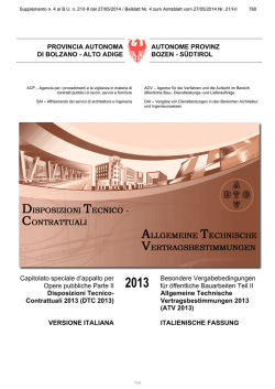 DTC 2013 - Autonome Provinz S&uuml;dtirol