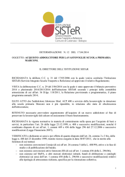 acquisto addolcitore per lavastoviglie scuola primaria