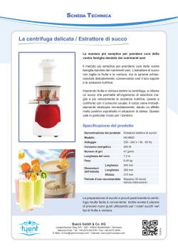 CookSense estrattore di succhi