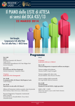 Locandina - ASL Rm E