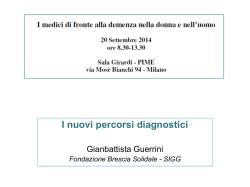 Slides - Fondazione Giovanni Lorenzini