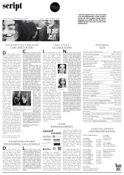 script - Theater Jetzt
