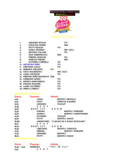 Allegato - NATURAL FITNESS