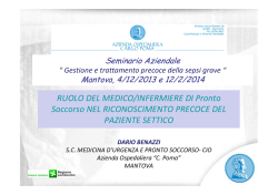 6_ruolo medico ps per sepsi Dario Benazzi