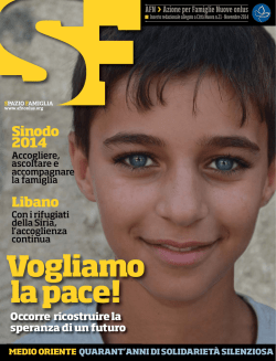 Spazio Famiglia - Citt&agrave; Nuova Rivista