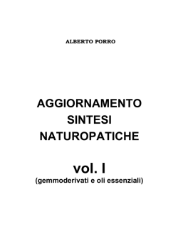 aggiornamento volume 1