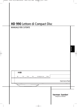 HD 990 Lettore di Compact Disc
