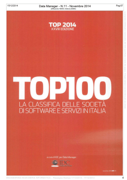 TOP 100 Software e Servizi in italia