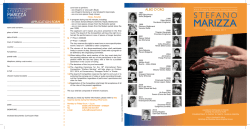 Premio Marizza 2014 new - Conservatorio di musica Giuseppe Tartini