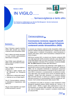 in vigilo 1_2014 - Ospedale di Circolo e Fondazione Macchi