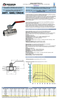 ART. 680/INOX - Airaga Rubinetterie