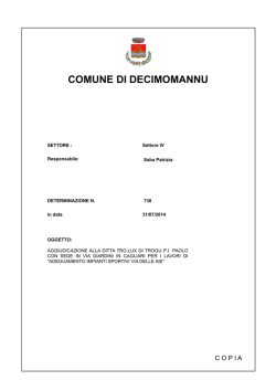 COMUNE DI DECIMOMANNU
