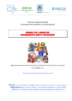 FOR USP 14 Dispensa Corso Add Antinc AGG