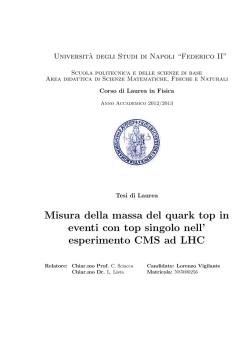 esperimento CMS ad LHC