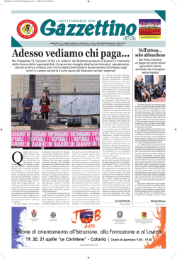 Gazzettino 17-04-2010