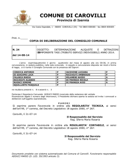 Aliquote e Detrazioni TASI 2014