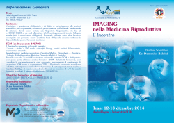 IMAGING nella Medicina Riproduttiva