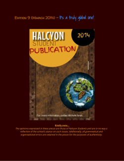 Here - Halcyon London International School