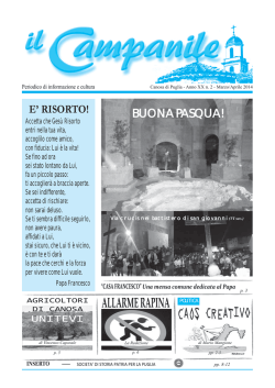 "Il Campanile" - Marzo / Aprile 2014