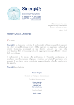 Brochure di presentazione