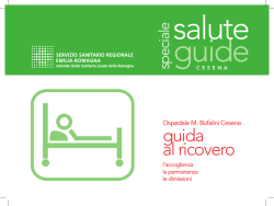 Guida al Ricovero (pdf - 2568 Kb)