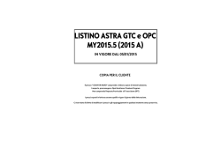 Dowload listino prezzi