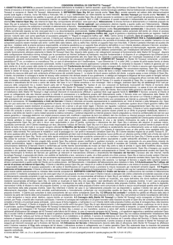 CONDIZIONI GENERALI DI CONTRATTO &ldquo;Tooway2&rdquo; 1