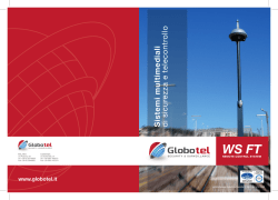 Sistemi multimediali di sicurezza e telecontrollo