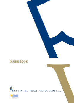 guide book - Venezia Terminal Passeggeri