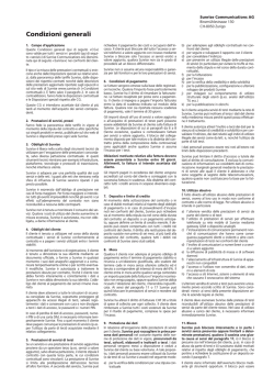 Condizioni generali