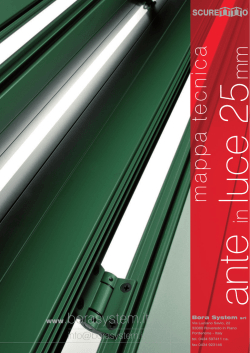 mappa tecnica - Bora System S.r.l.