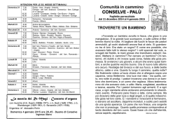 21 dicembre 2014 - PATRONATO PARROCCHIALE CONSELVE D.