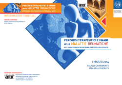 scarica qui la locandina - Associazione Italiana Sindrome