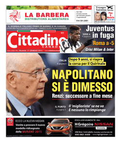 cover - Il Cittadino Canadese