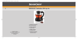 Elektrischer Teekocher STK 650 A1