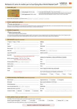 Richieda la carta