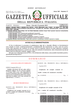 Download PDF - Gazzetta Ufficiale