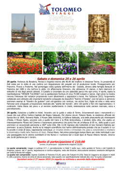 Torino, la sacra Sindone