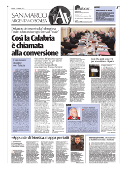 22/01/2015 - Diocesi San Marco