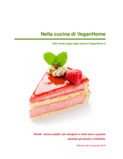 Nella cucina di VeganHome (PDF)