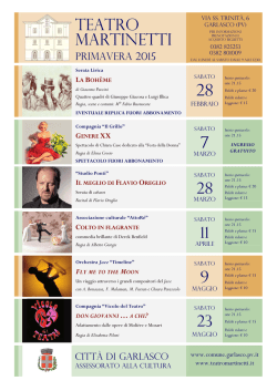 TeatroGarlasco &ndash; primavera2015 &ndash; locandina