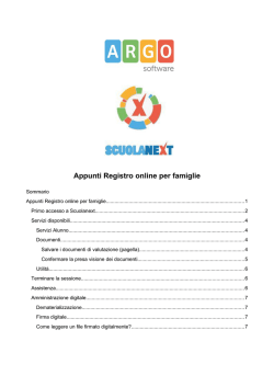 manuale operativo - Istituto comprensivo statale