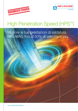 High Penetration Speed (HPS™)