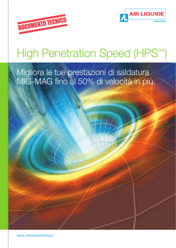 High Penetration Speed (HPS&trade;)