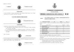 Scarica la Delibera - Comune di Maruggio